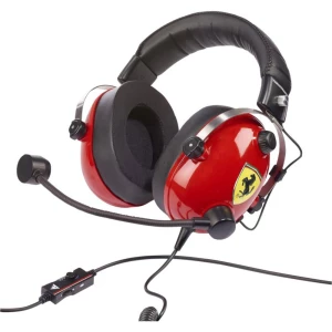 Gaming naglavne slušalice sa mikrofonom 3,5 mm priključak Sa vrpcom Thrustmaster T.Racing Scuderia Ferrari EDITION Preko ušiju C slika