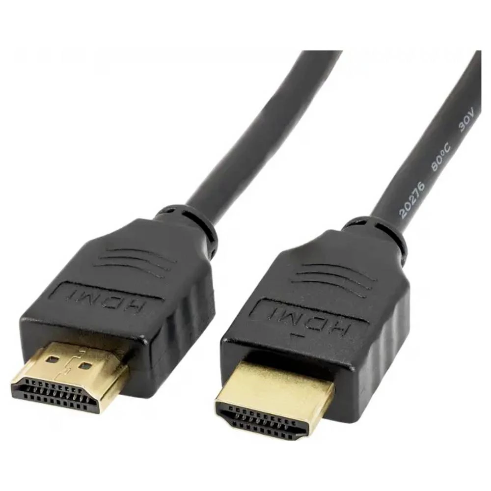 Akyga priključni kabel 50 cm crna AK-HD-05A HDMI kabel slika