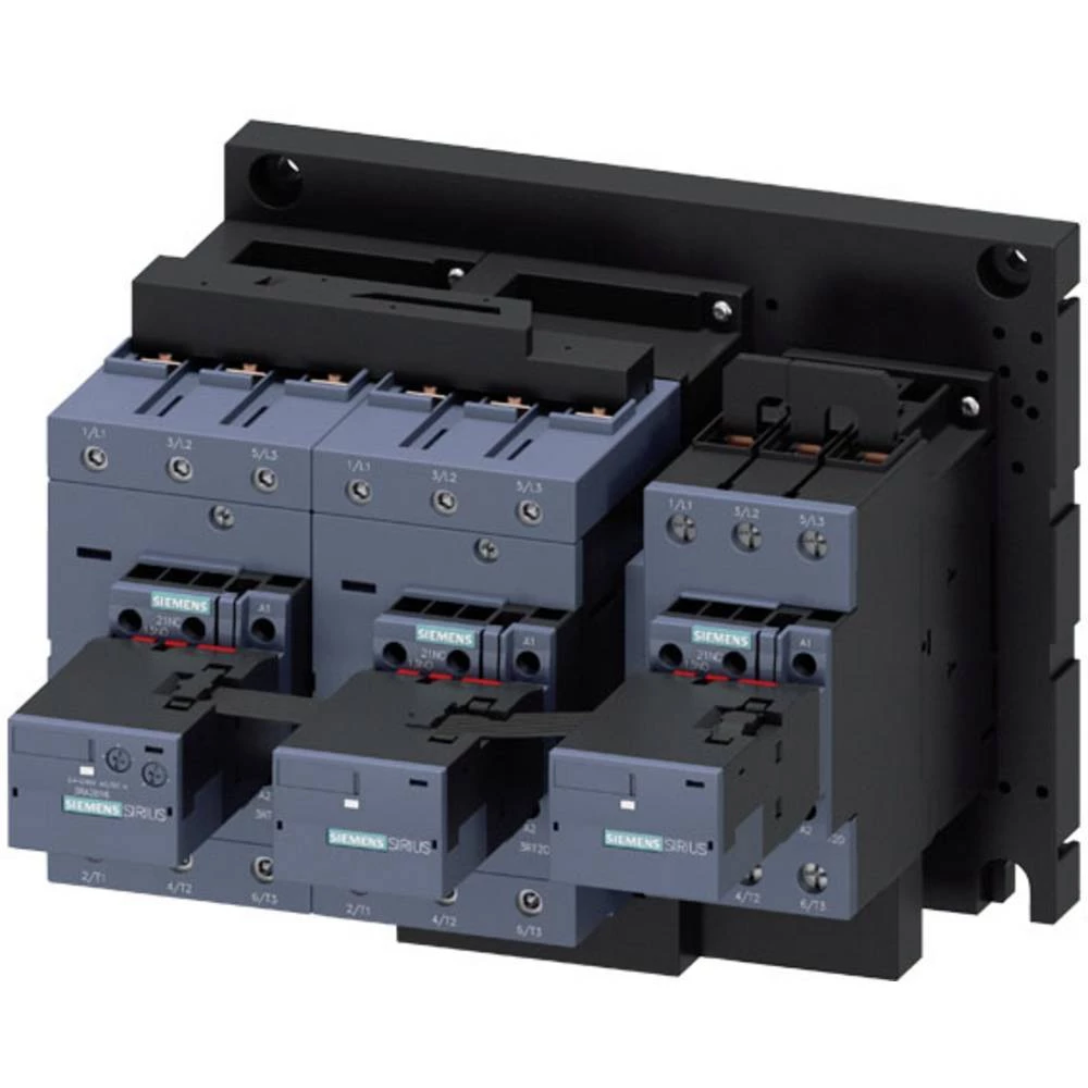 Siemens 3RA2446-8XF32-1NB3 kombinacija zvijezda-trokut  3 zatvarač 132 kW 690 V/AC  s varistorom   1 St. slika
