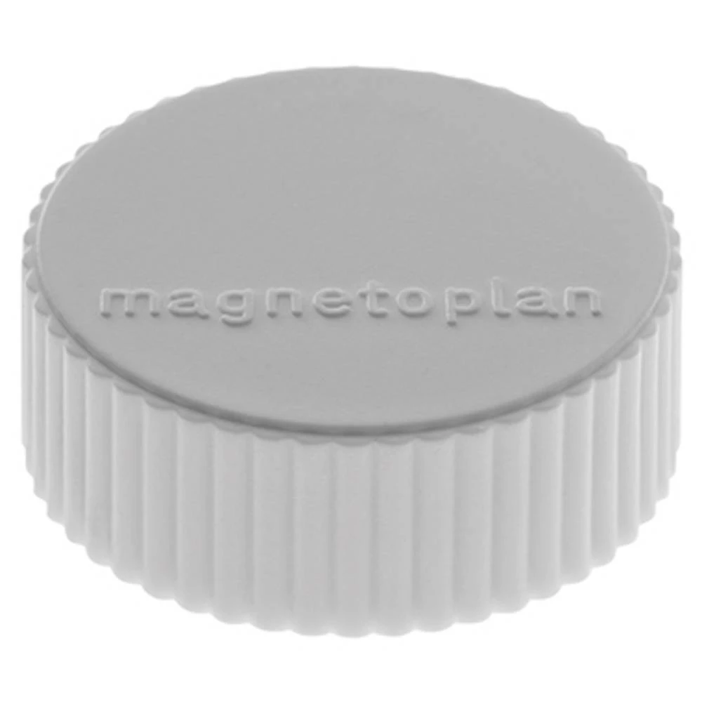 Magnetoplan Magnet Discofix Magnum (&Oslash; x V) 34 mm x 13 mm Okrugli Siva 10 ST 1660001 slika