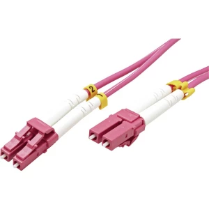 Value 21.99.8758 Glasfaser svjetlovodi priključni kabel [1x muški konektor lc - 1x muški konektor lc] 50/125 µ Multimode slika