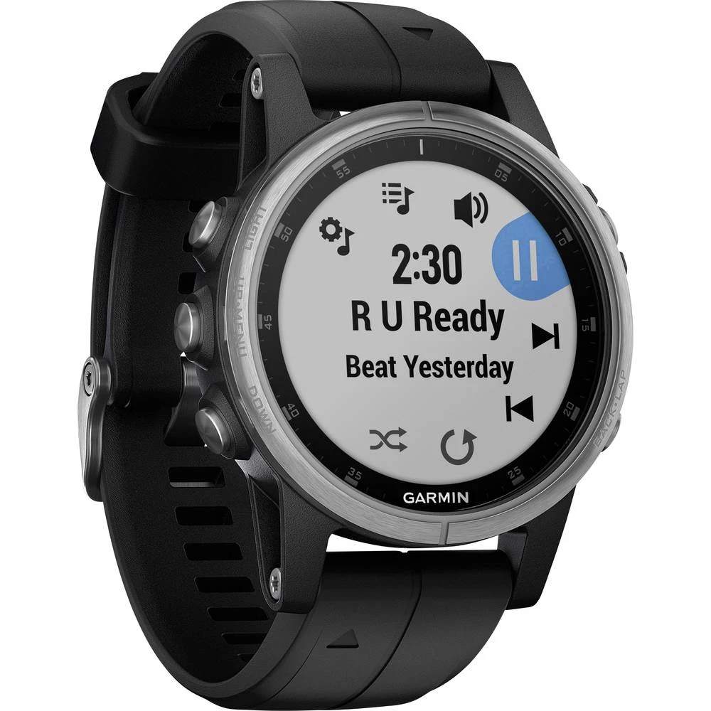 Pametan sat Garmin fēnix 5S Plus Crna slika