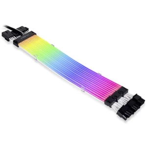 Lian Li Strimer Plus V2 8pin. RGB LED adapterski kabel  300 mm slika