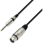 XLR Connection cable [1x Ženski konektor XLR - 1x 6,3 mm banana utikač] 3 m Crna Adam Hall LR20