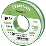 Stannol HF34 1,6% 1,0MM FLOWTIN TC CD 100G lemna žica, bezolovna svitak , bezolovni Sn99.3Cu0.7 100 g 1 mm