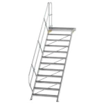 MUNK Günzburger Steigtechnik 600472 aluminij, čelik, pocinčani stepenice