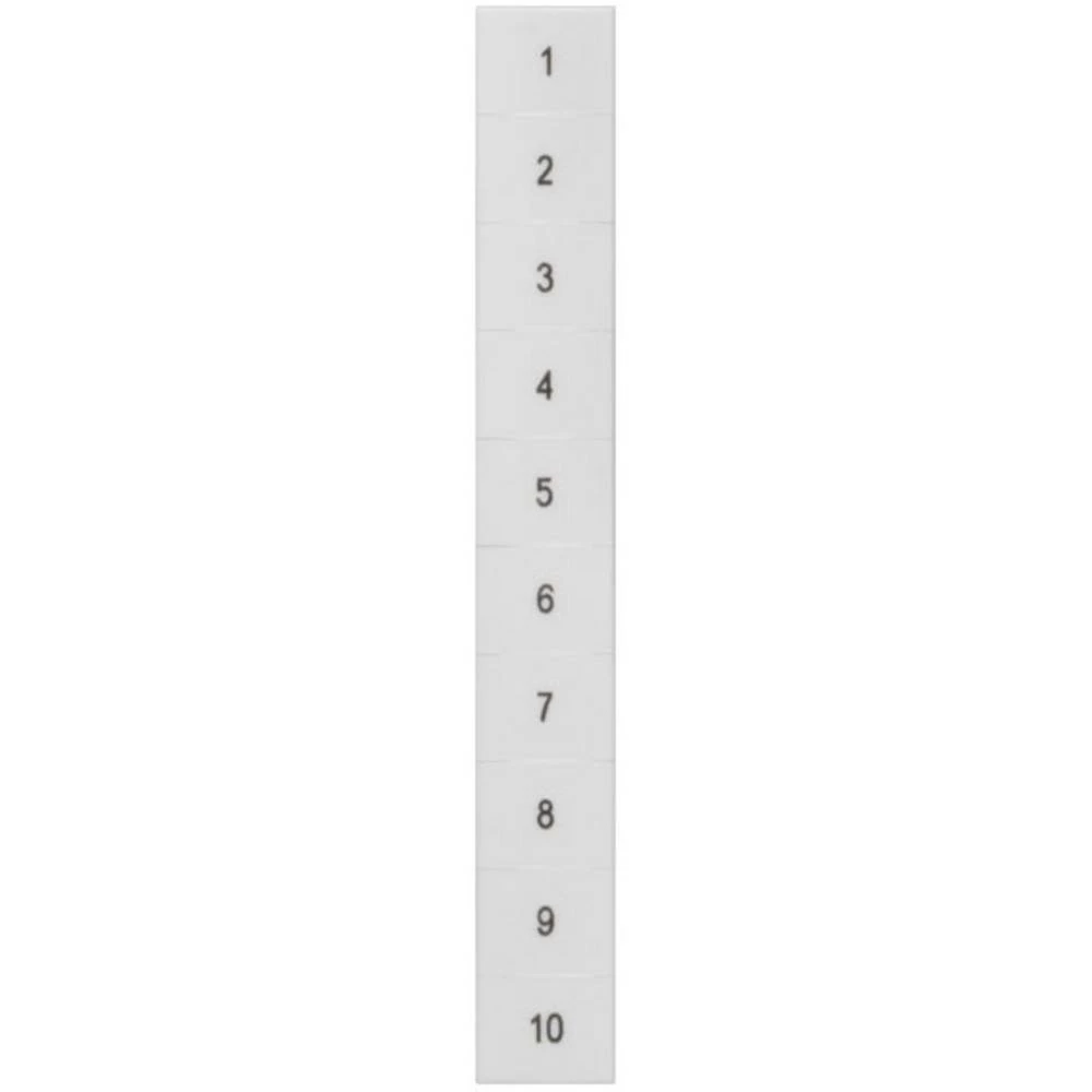 Siemens 8WH81404AB25 natpisna pločica  bijela 100 St. slika