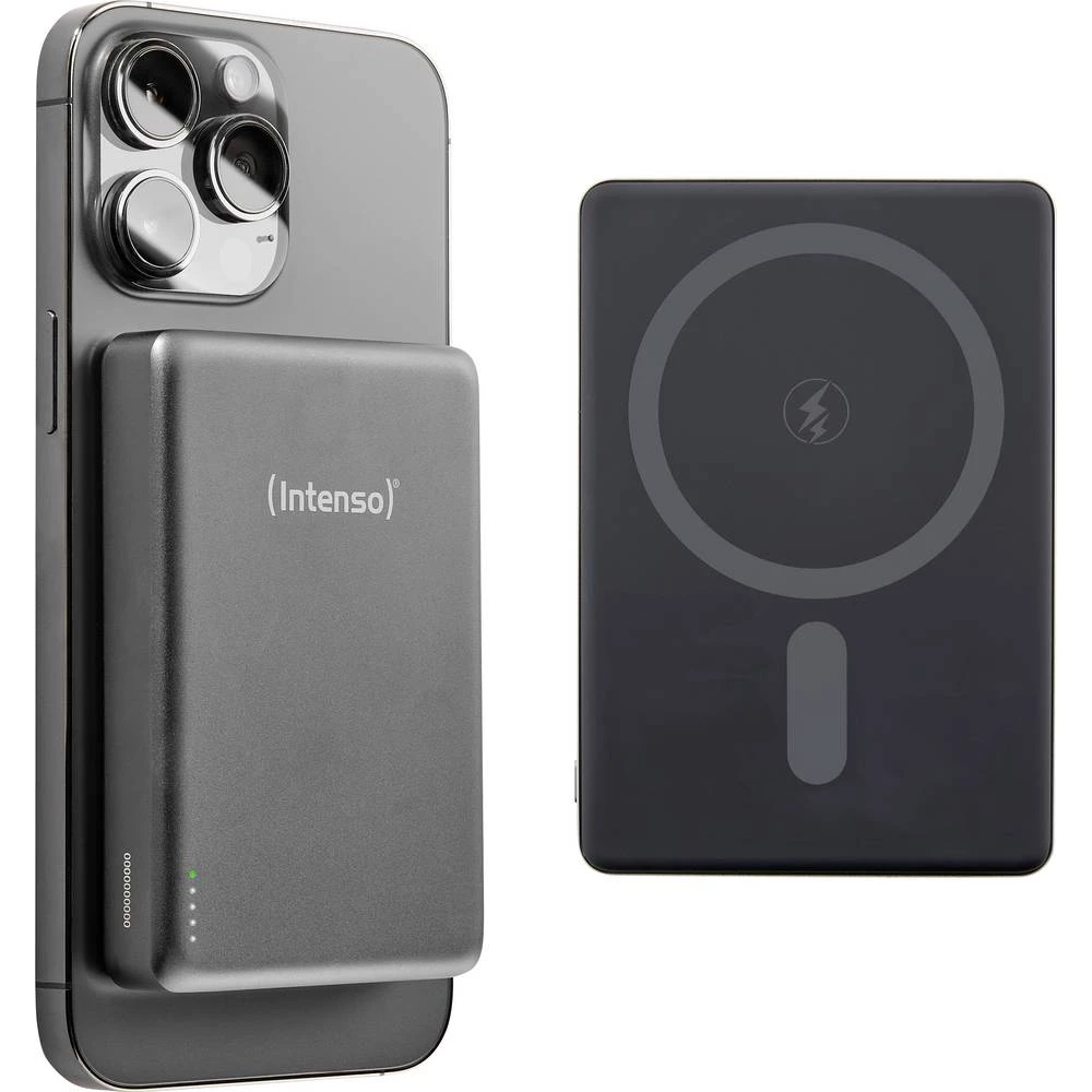 Intenso Intenso Power Bank MW10000 grey powerbank (rezervna baterija) 10000 mAh Power Delivery LiPo USB-C® siva slika