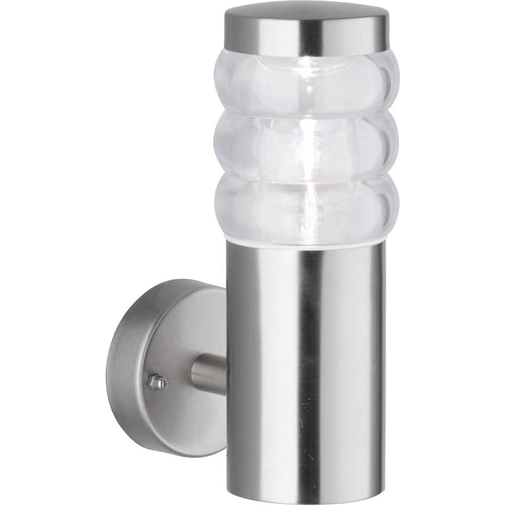 Vanjsko zidno svjetlo LED E27 60 W WOFI Fjord 4022.01.97.7000 Plemeniti čelik (brušeni) slika