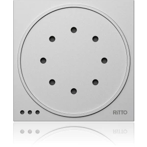 Ritto by Schneider 1875920 Video-portafon Schneider Electric portafon porta je 95x95x33mm 1 8759/20 Srebrna slika