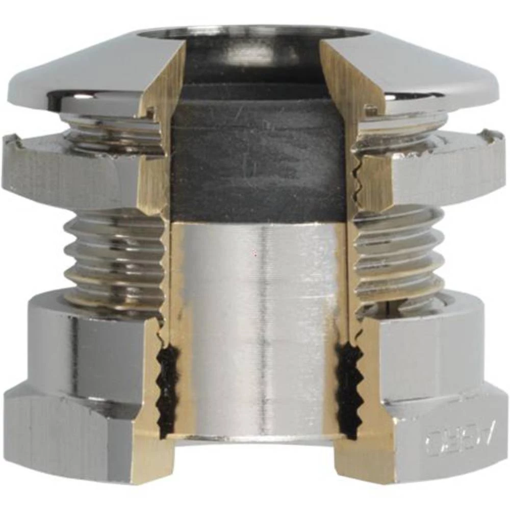 Kaiser Elektro 1040.25.40.150 kabelska uvodnica M25 metal crna 1 St. slika