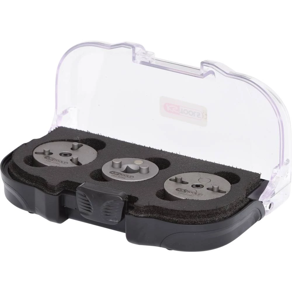 KS Tools 150.2295 Univerzalni set adaptera za resetiranje kočionog klipa, 3 kom slika