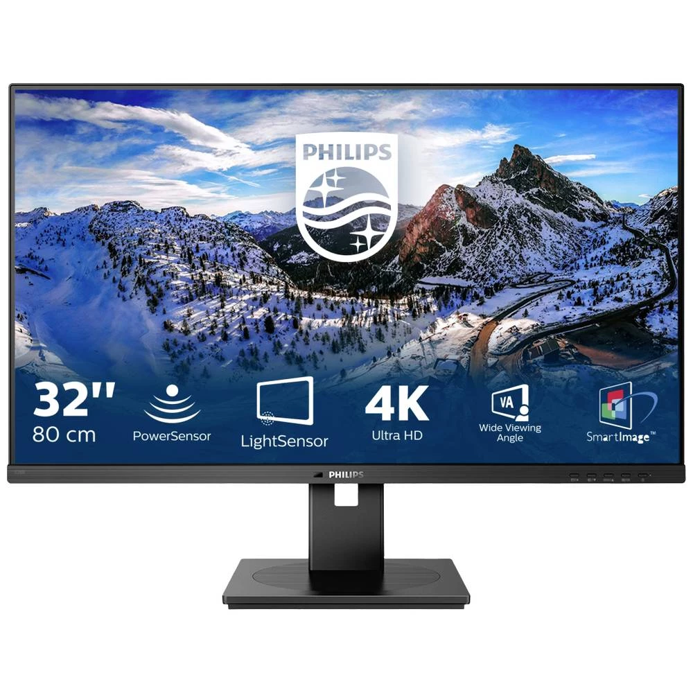 Philips 328B1/00 LED zaslon  Energetska učinkovitost 2021 G (A - G) 60.5 cm (23.8 palac) 3840 x 2160 piksel 16:9 4 ms HD slika