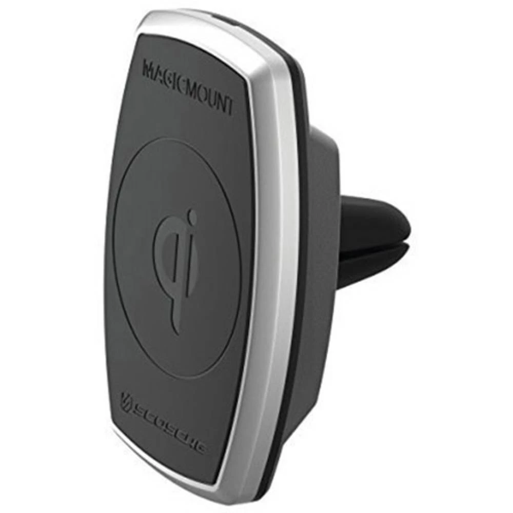 Scosche indukcijski punjač MagicMount Pro Vent MPQ2V-XTSP Izlazi Qi standard Crna/srebrna slika