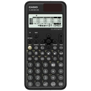 Casio FX-991DE CW tehničko znanstveni kalkulator crna Zaslon (broj mjesta): 10 baterijski pogon, solarno napajanje (Š x V x D) 77 x 10.7 x 162 mm slika