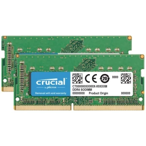 Crucial CT2K32G4S266M komplet radne memorije za prijenosno računalo DDR4 64 GB 2 x 32 GB 2666 MHz 260pin SO-DIMM CL19 slika