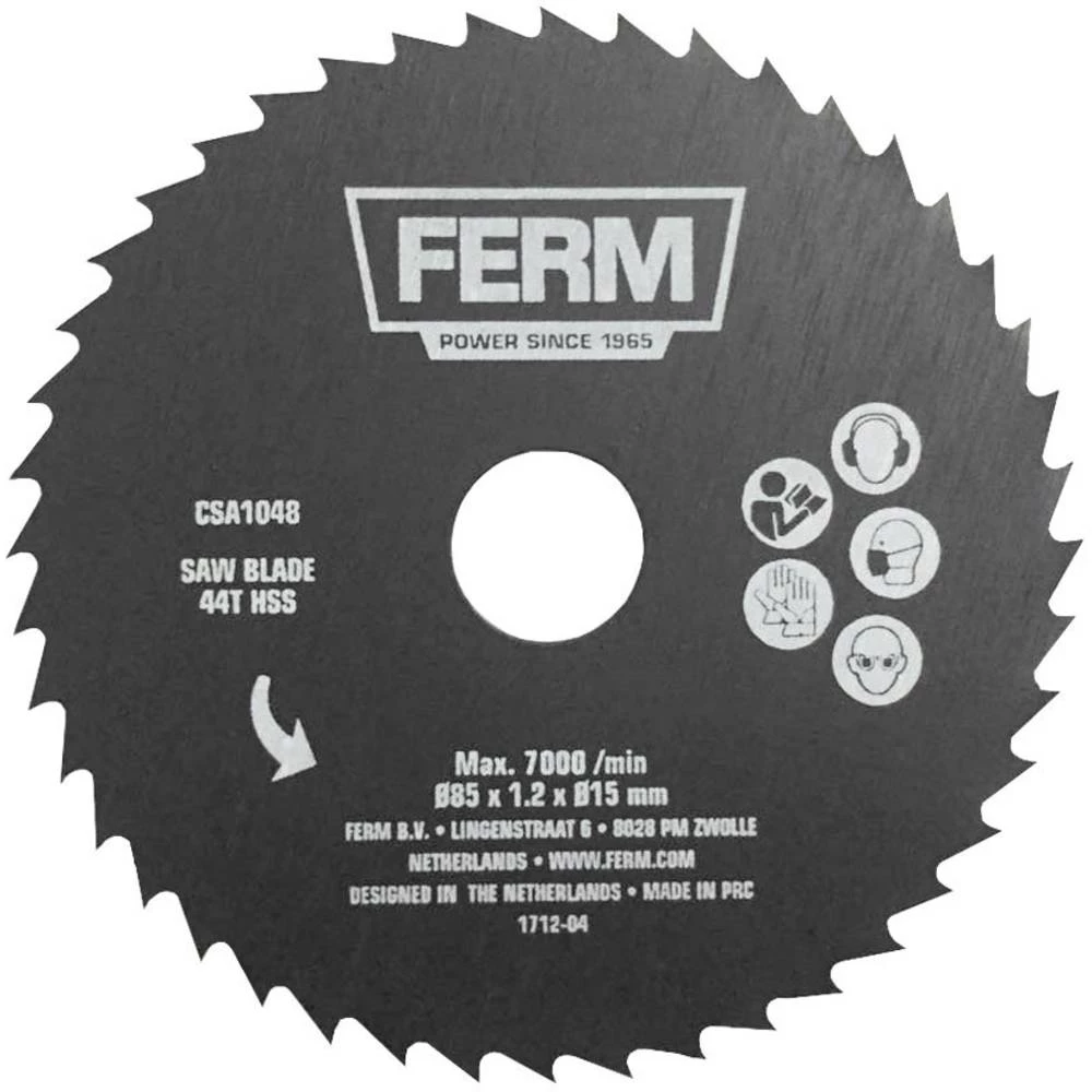 Ferm CSA1048 Broj zubaca (po inču): 44 List pile slika