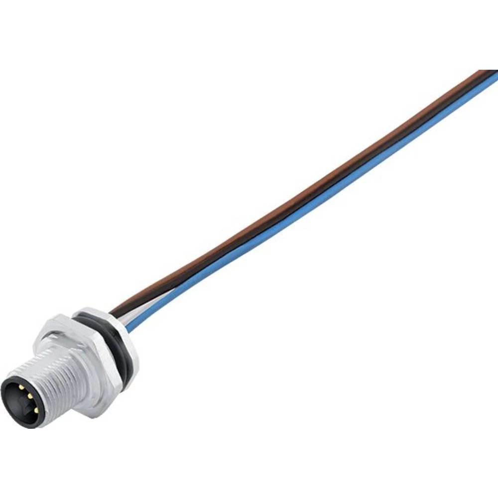 binder 09 0631 120 04-20 okrugli konektori muški konektor za prirubnicu Ukupan broj polova: 4 Serija (Okrugli utični kon slika