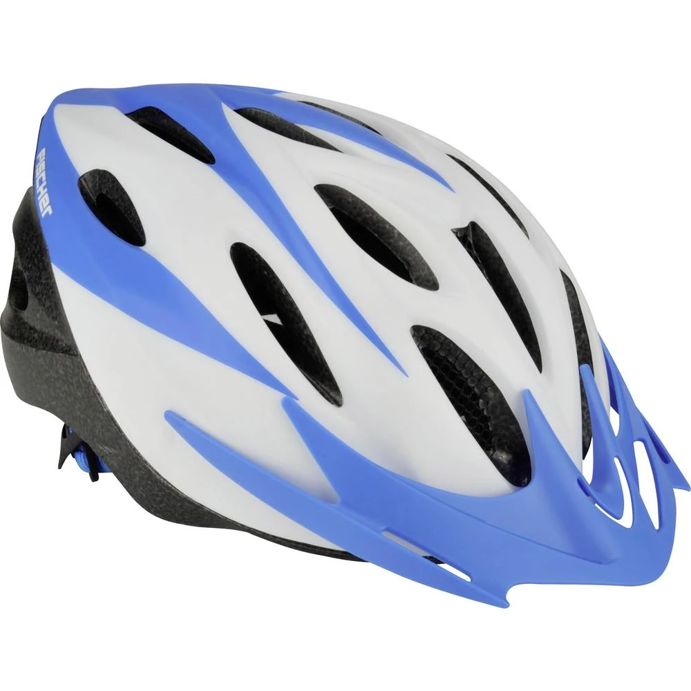 City kaciga Fischer Fahrrad Sportiv ws S/M Bijela, Svijetloplava Veličina odjeće=M slika