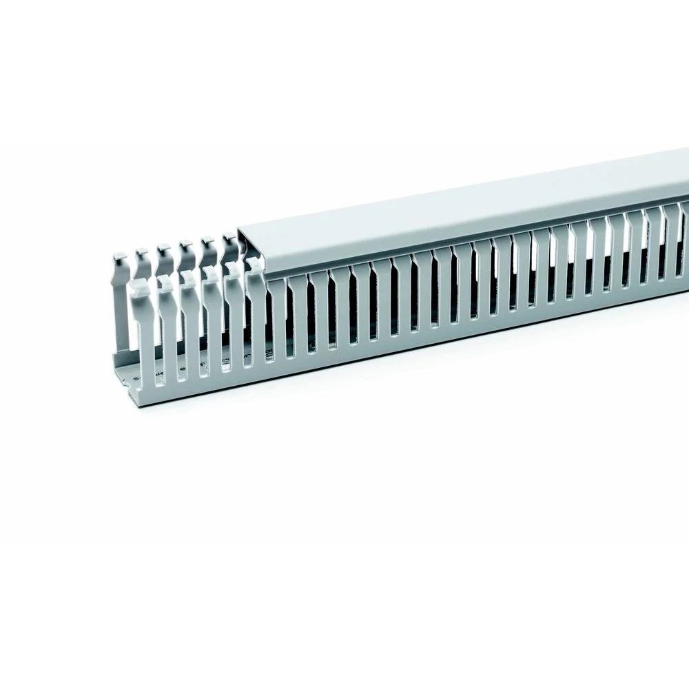 OBO Bettermann 6132386 kanal za ožičenje gornji dio (D x Š x V) 2000 x 75 x 75 mm 1 St. siva slika