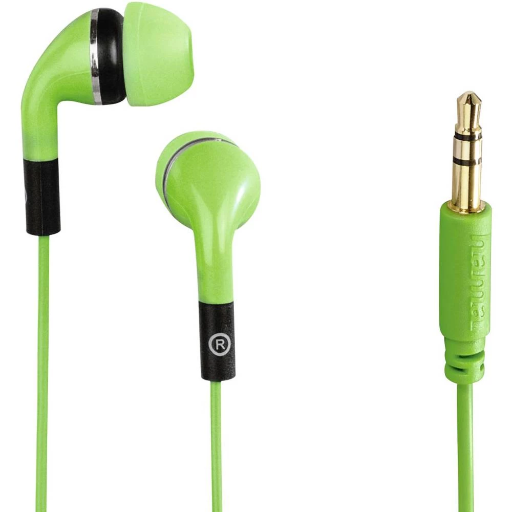 Naglavne slušalice Hama Flip U ušima Zelena slika