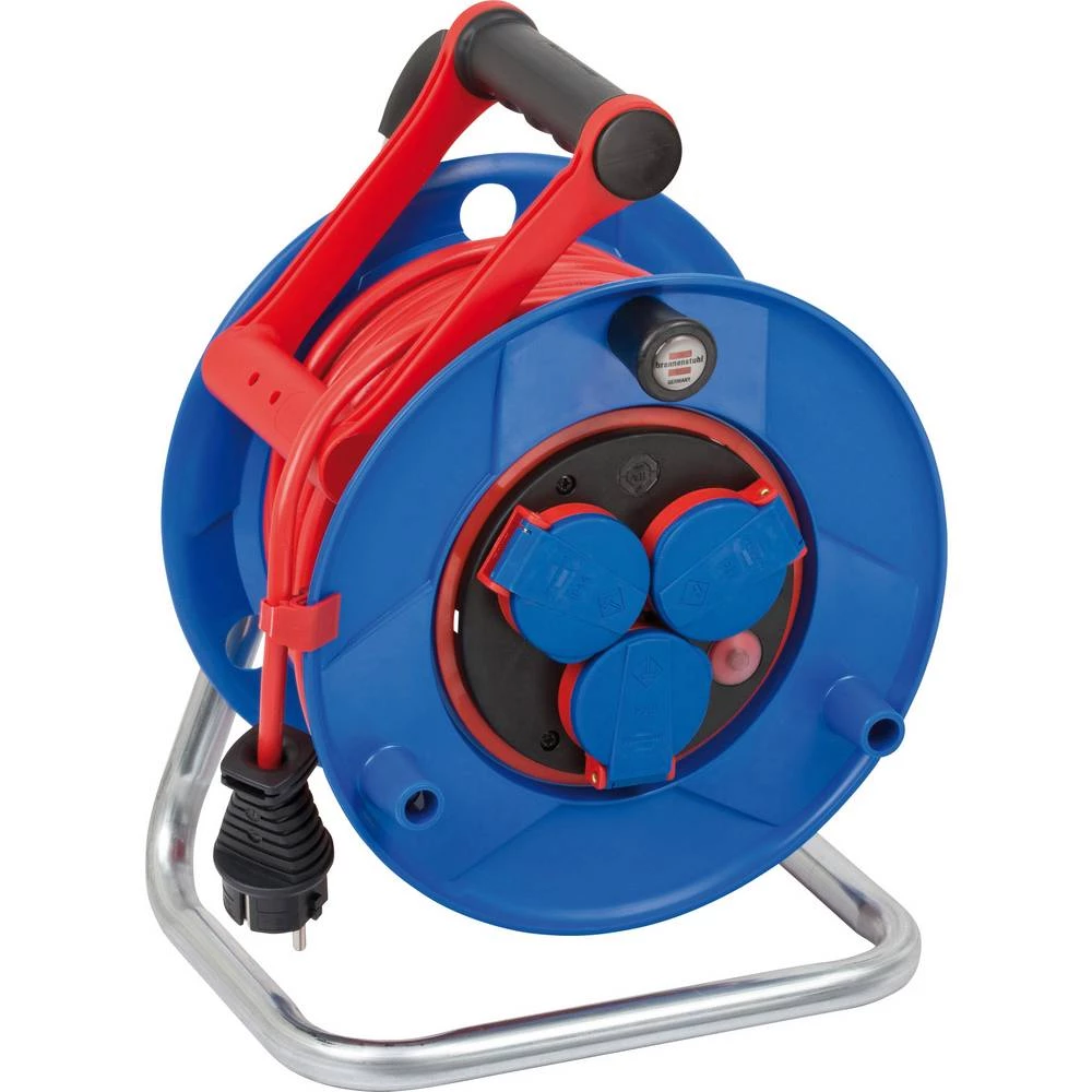 Brennenstuhl 1209920 Kabelski bubanj 25 m Crvena Sigurnosni utikač slika