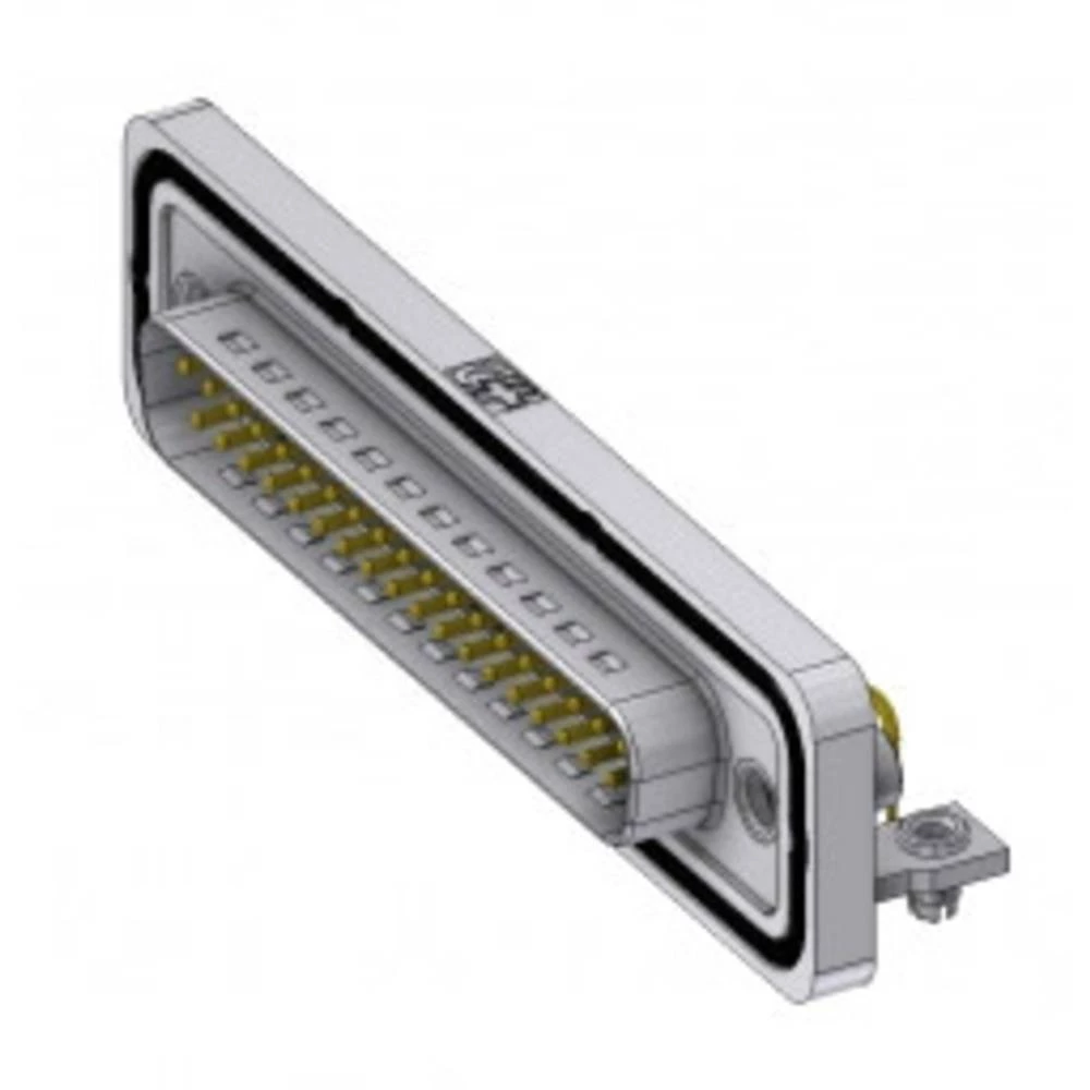 D-SUB utikač 90 ° Broj polova: 37 Lem, Pinovi DELTRON SWISS 1 ST slika