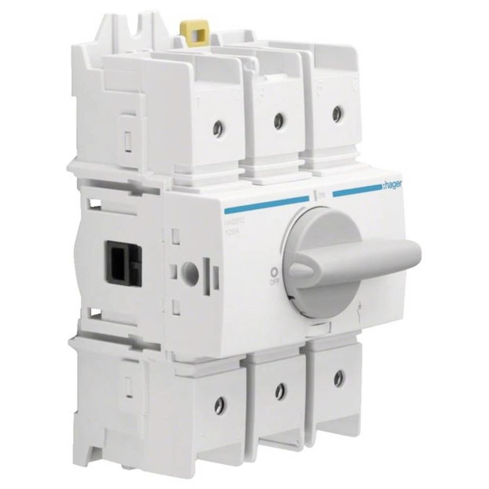 Hager HAD312 HAD312 teretna rastavna sklopka    3-polni 125 A  415 V slika