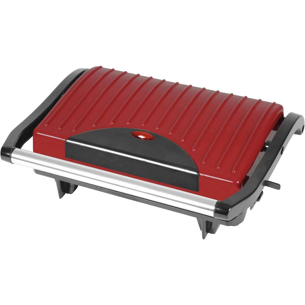 Kontakt roštilj Roštilj, Žičana, Sklopivi TKG Team Kalorik TKG SWP 1000 Crvena/crna slika