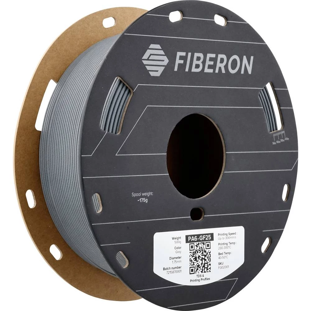 Polymaker FG02001 Fiberon™ PA6-GF25 3D pisač filament PA6-GF ojačano staklenim vlaknima, otporan na toplinu, bez iskrivl slika
