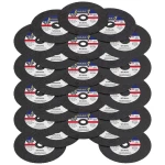 Hazet 9033P-08/25 9033P-08/25 rezna ploča ravna 100 mm 25 St. čelik, nehrđajući čelik