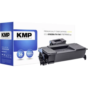 KMP Toner zamijena Kyocera TK-3160 Kompatibilan Crn 14000 Stranica K-T80 slika