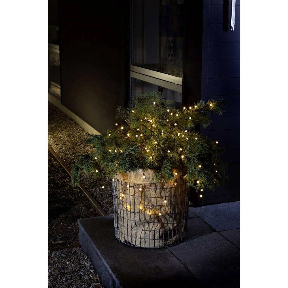 Konstsmide 3740-100 svjetlosni lanac s motivom  vani  baterijski pogon Broj žarulja 40 LED toplo bijela Osvjetljena duljina: 3.12 m slika