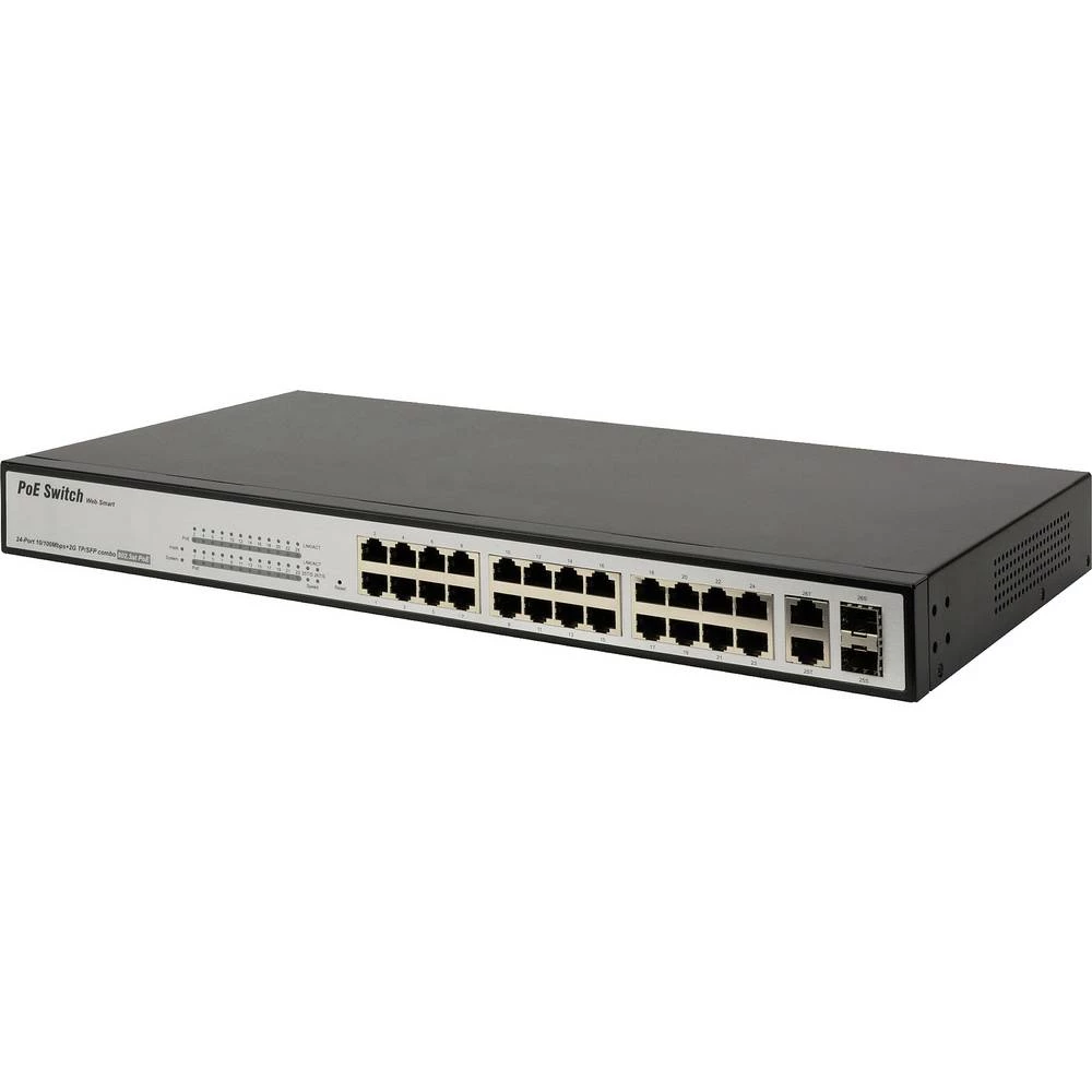 Digitus DN-95313-1 mrežni preklopnik RJ45/sfp 24 + 2 ulaza 10 / 100 Mbit/s slika