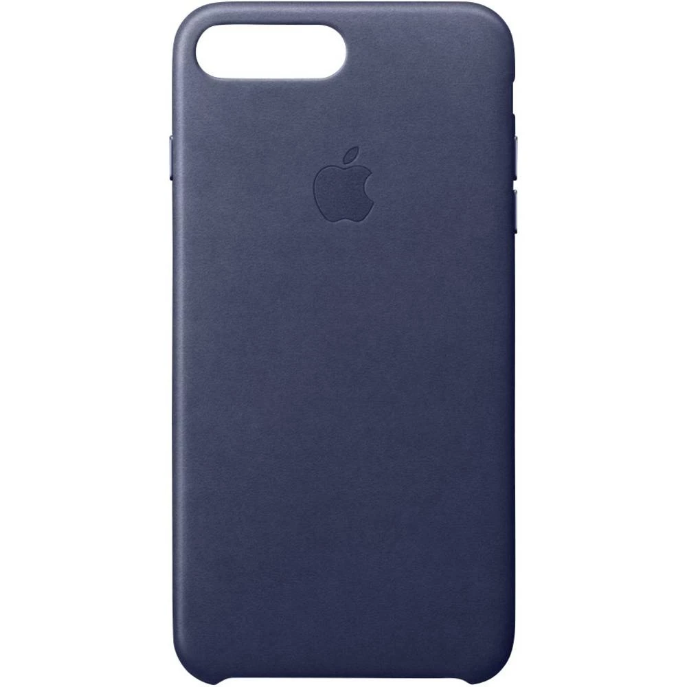 iPhone stražnji poklopac Apple Leather Case Pogodno za: Apple iPhone 8 Plus, Apple iPhone 7 Plus, Ponoćnoplava slika