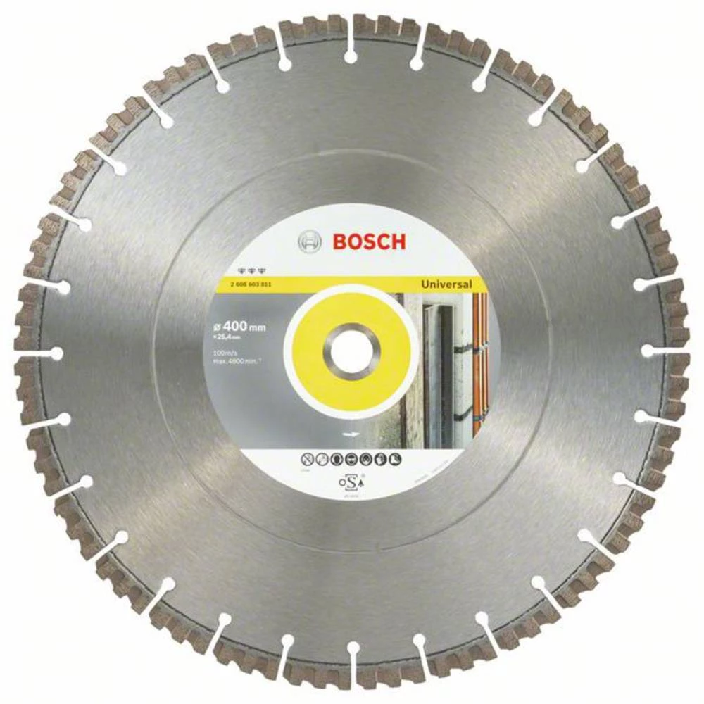 Dijamantna rezna ploča Best for Universal, 400 x 25,40 x 3,3 x 15 mm Bosch Accessories 2608603811 promjer 400 mm 1 ST slika