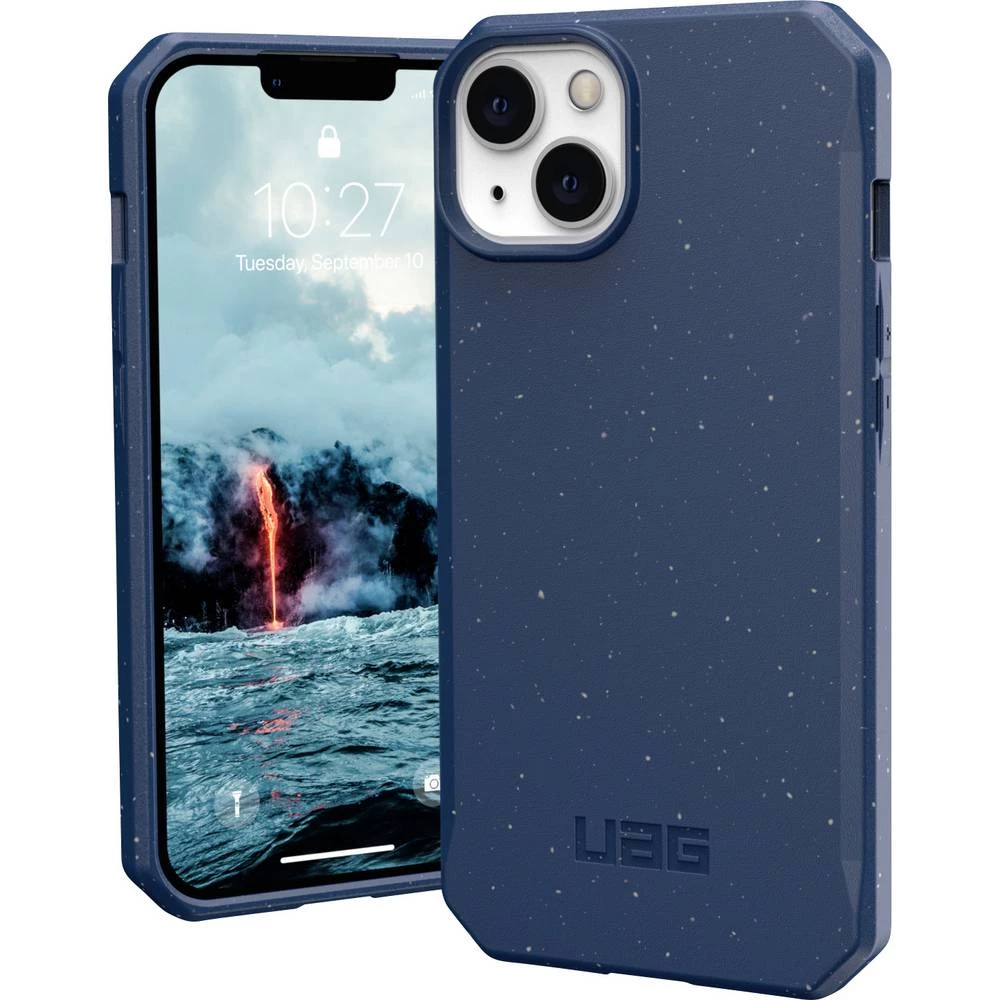 Urban Armor Gear  Outback-BIO Case  stražnji poklopac za mobilni telefon  Apple  iPhone 13  plava boja slika