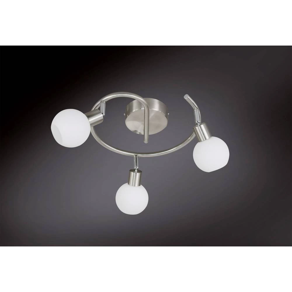 LED stropni reflektor 15 W Toplo-bijela ACTION Nois 907103640000 Nikal (mat) slika