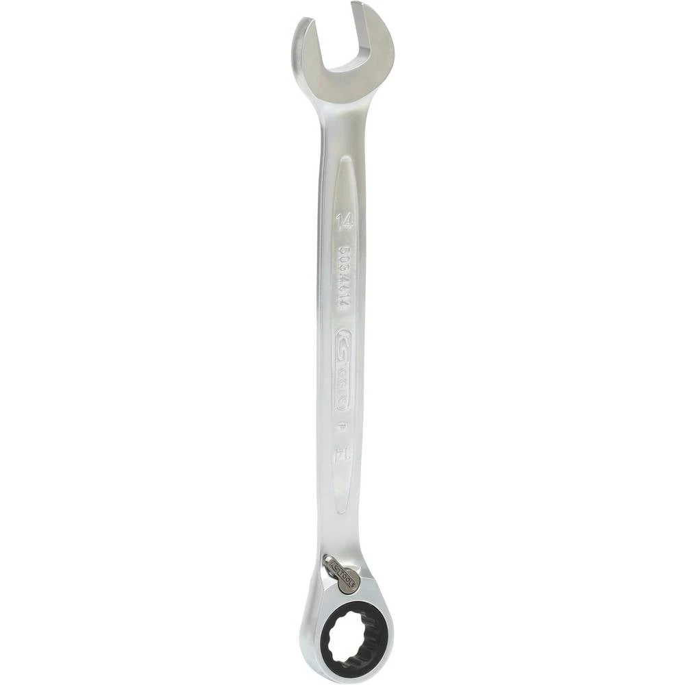 KS Tools 503.4614 5034614 viličasto okasti ključ s račnom Veličina ključa (metrička) (naslov) 14 mm slika