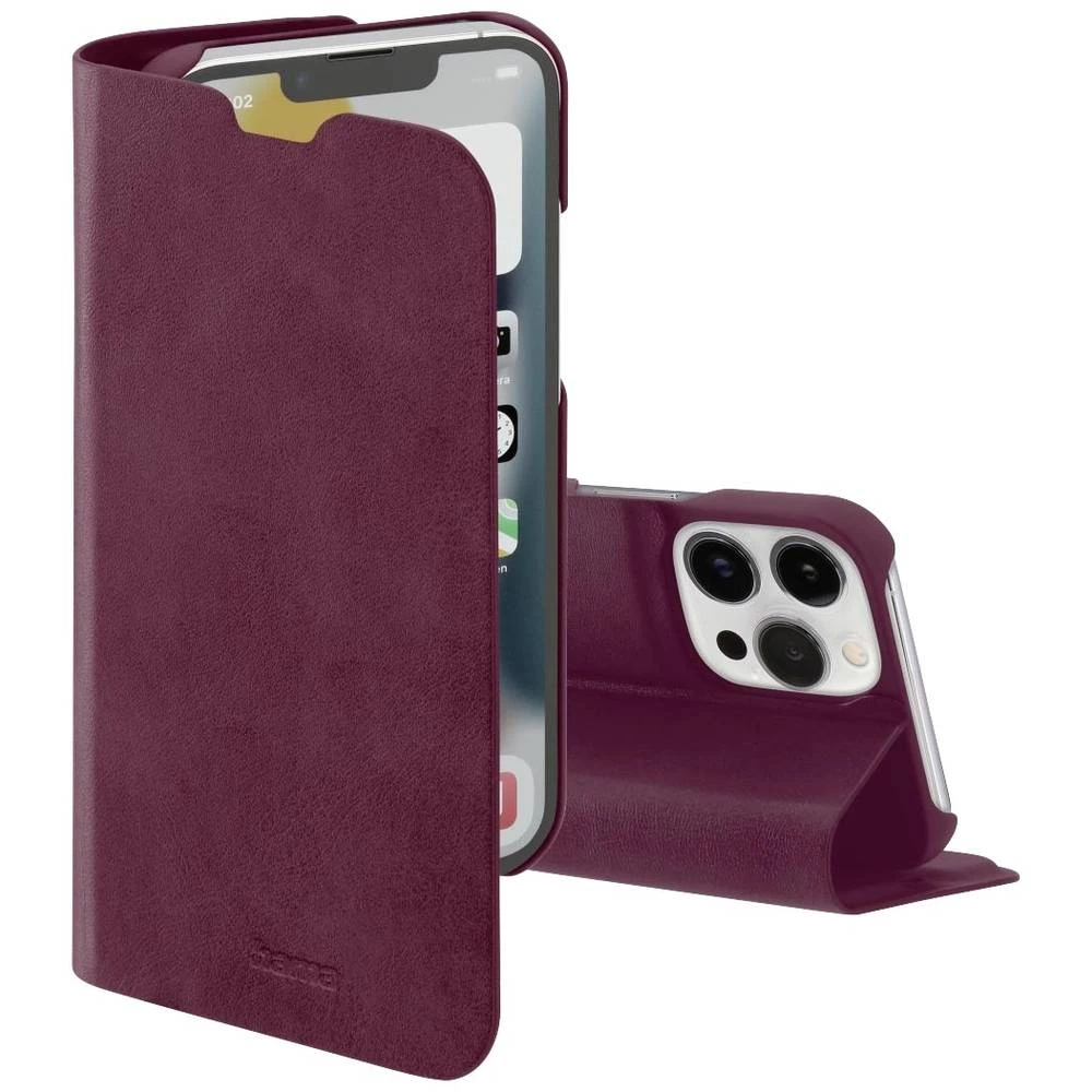 Hama Guard Pro Pogodno za model mobilnog telefona: iPhone 14 Pro, bordo boja Hama Guard Pro knjižica Apple iPhone 14 Pro bordo boja slika