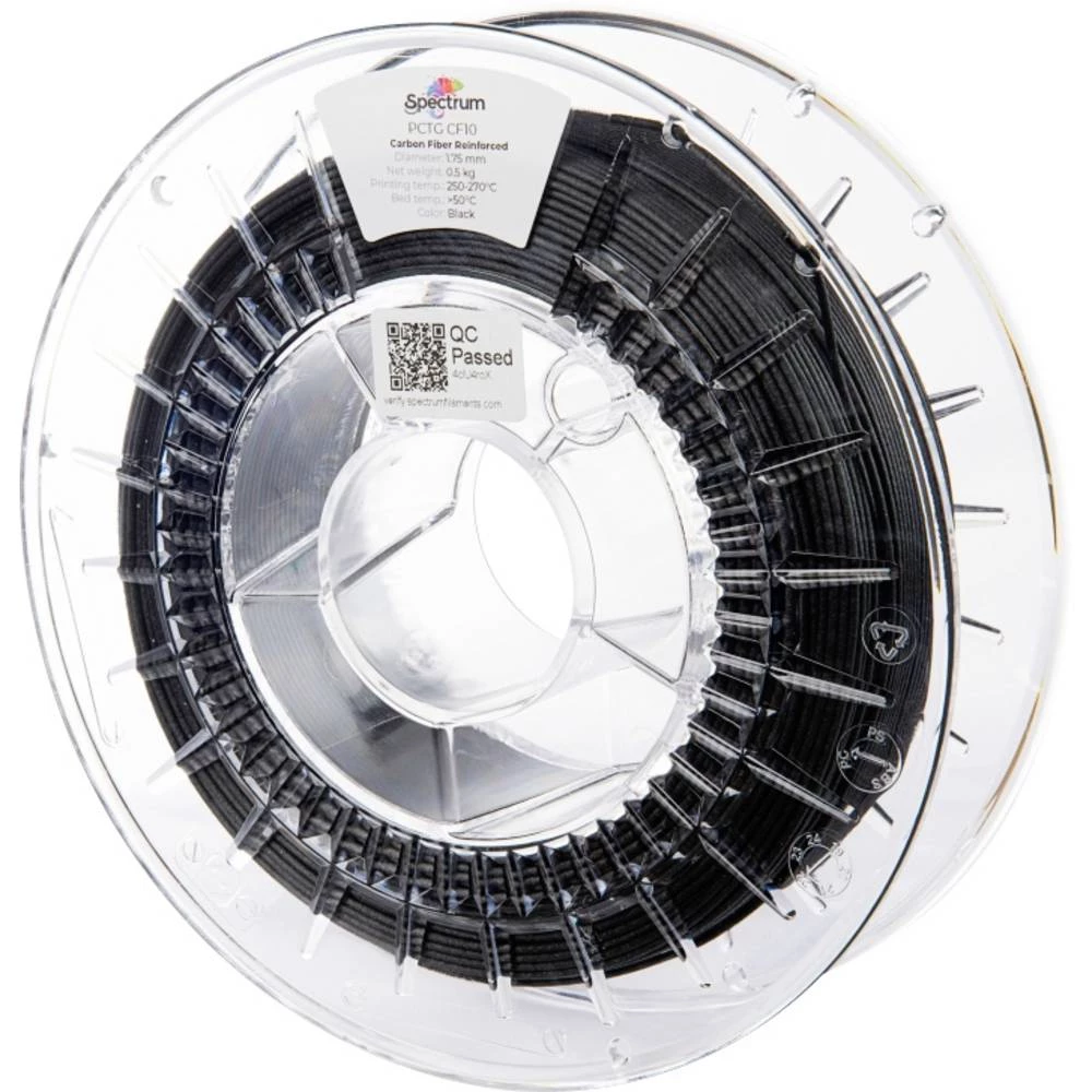 Spectrum Filaments 80727 PCTG CF10 3D pisač filament PCTG+CF ojačan karbonskim vlaknima, visoka krutost, visoka vlačna č slika