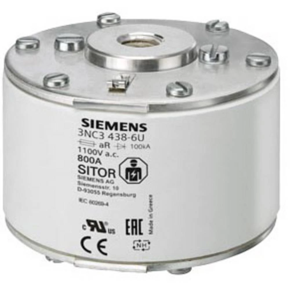 uložak osigurača Veličina osigurača = 3 1250 A 800 V Siemens 3NC33436U slika