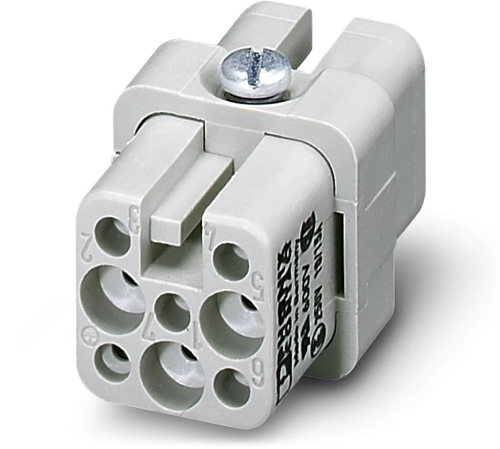 Ženski umetak HC-D 1679508 Phoenix Contact 7 + PE krimp priključak 10 kom. slika