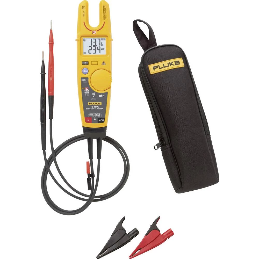 Fluke T6-1000 KIT2 Strujne stezaljke, Ručni multimetar digitalni CAT III 1000 V, CAT IV 600 V Zaslon (brojevi): 2000 slika