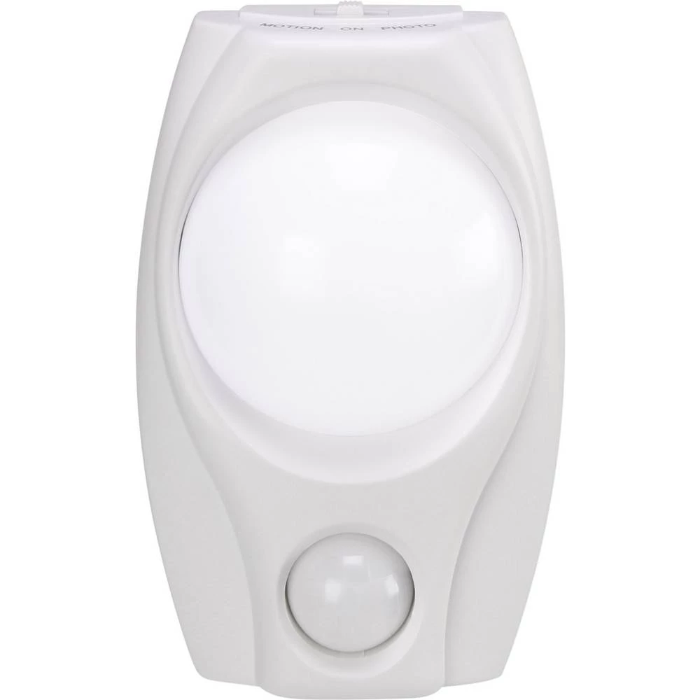 Basetech BT-NL100P BT-1947429 Noćno svjetlo s detektorom pokreta LED Dnevno svjetlo-bijela Bijela slika