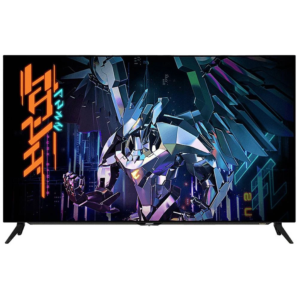 Gigabyte AORUS FO48U LED zaslon 120.7 cm (47.5 palac) Energetska učinkovitost 2021 G (A - G) 3840 x 2160 piksel UHD 1 ms USB 3.2 gen. 1 (USB 3.0), HDMI™, DisplayPort, slušalice (3.5 mm jack), USB-C... slika
