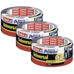 tesa extra Power® UNIVERSAL 56388 plastificirana ljepljiva traka  crna (D x Š) 25 m x 50 mm 3 St.