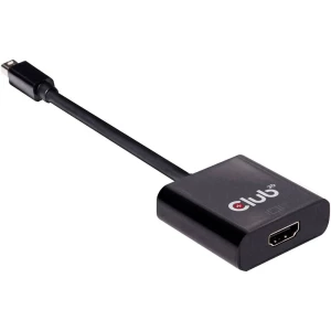 Mini-DisplayPort Adapter [1x Muški konektor Mini DisplayPort - 1x Ženski konektor HDMI] Crna club3D slika