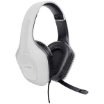 Trust GXT415PS ZIROX PS5 igre Over Ear Headset žičani stereo bijela