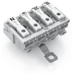 mrežna priključna stezaljka kruti: 0.5-1.5 mm² Broj polova (broj): 4 WAGO WAGO GmbH & Co. KG 500 St. bijela